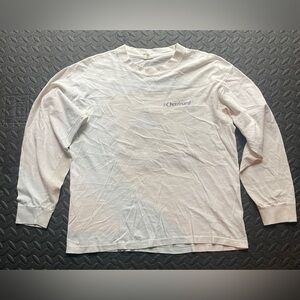 Chouinard White Long Sleeve Men's Tee
